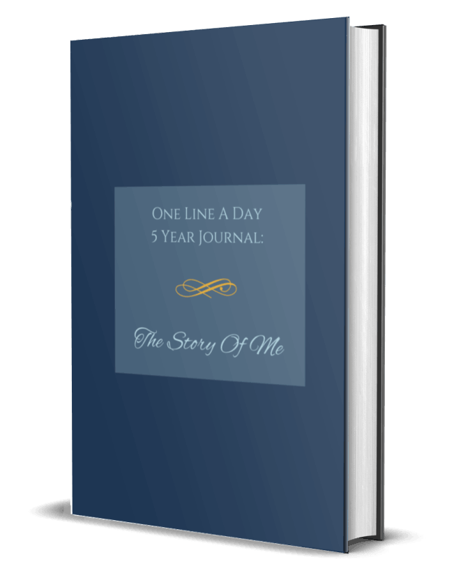 One Line A Day 5 Year Journal: The Story Of Me: A Memory Book Diary