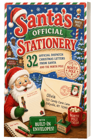 Santa’s Official Stationery 32 Official Dispatch Christmas Letters From Santa North Pole Letters