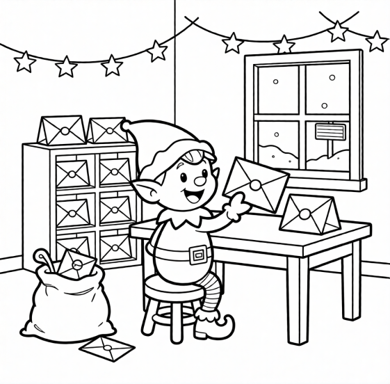 Free Christmas Coloring Pages for Kids PDF Download - Christmas Coloring Book for Kids Free PDF Downloads - printable