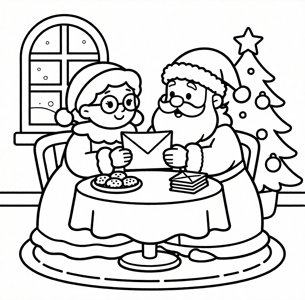 Free Christmas Coloring Pages for Kids PDF Download - Christmas Coloring Book for Kids Free PDF Downloads - printable