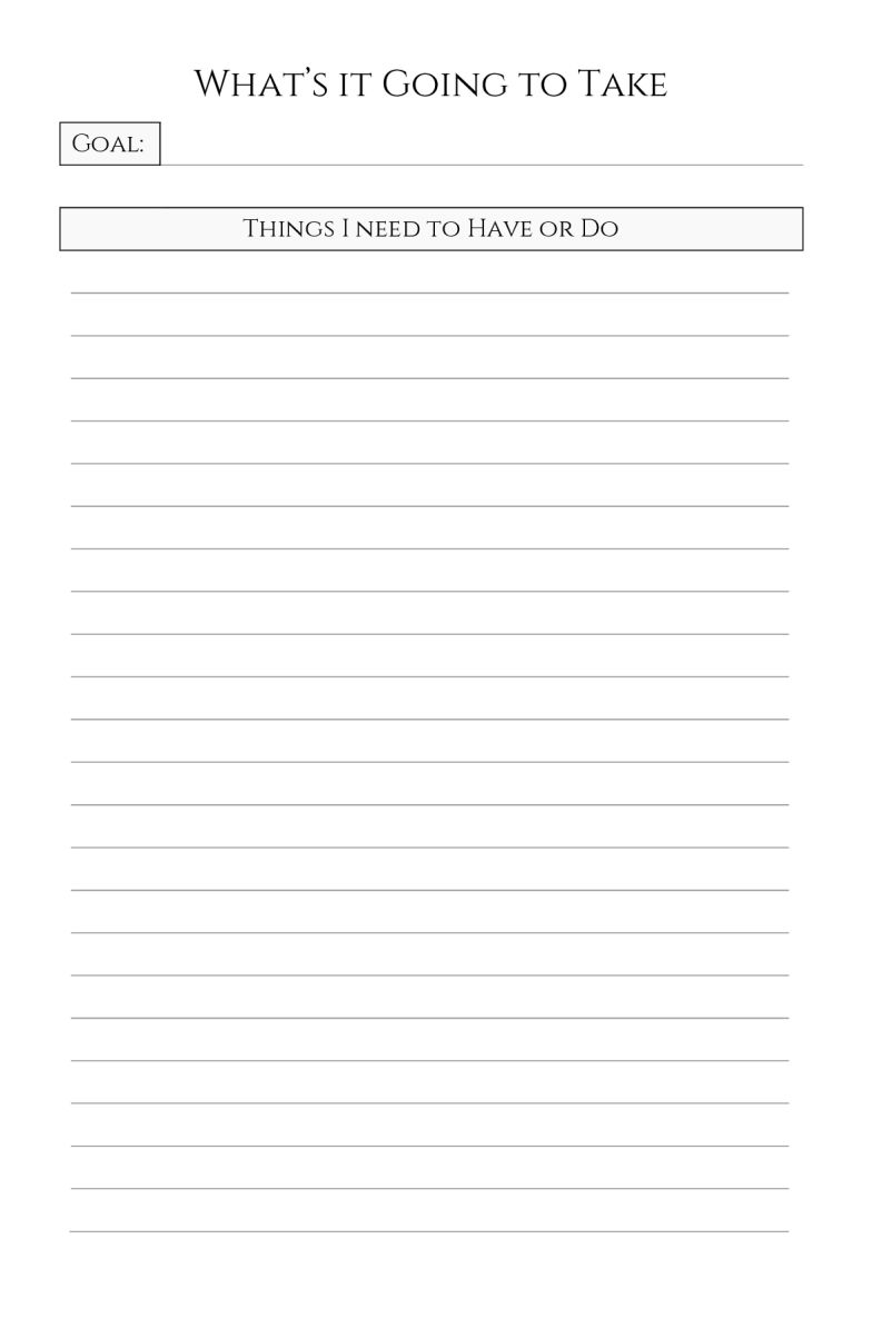 Big 5-Year Plan Goal Planner Research what you need to succeed