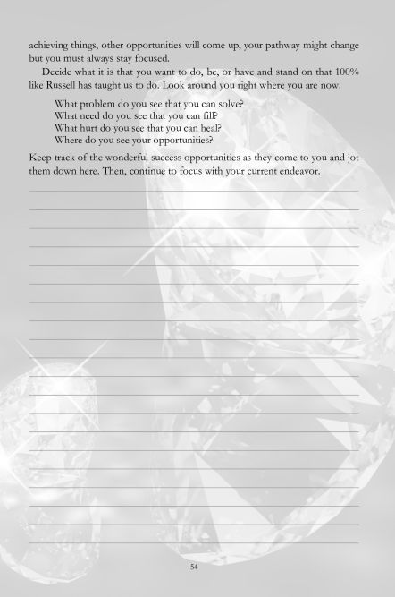 Keep track of opportunities