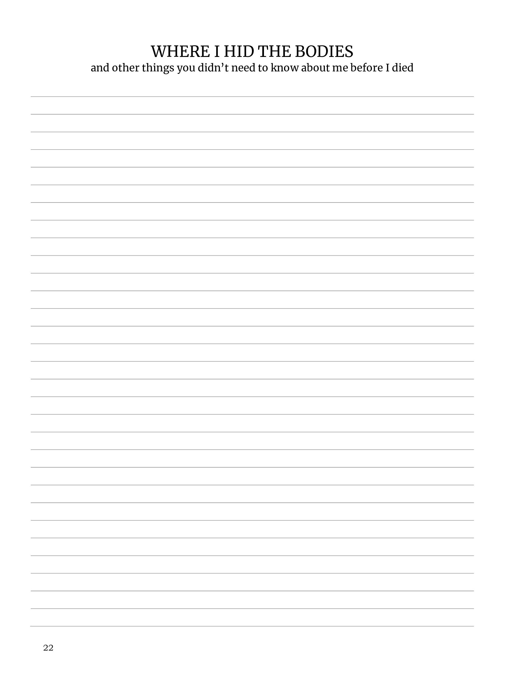 My Ultimate Escape Plan End-Of-Life Planner: To Haunt Your Loved Ones Less - Organized Checklists