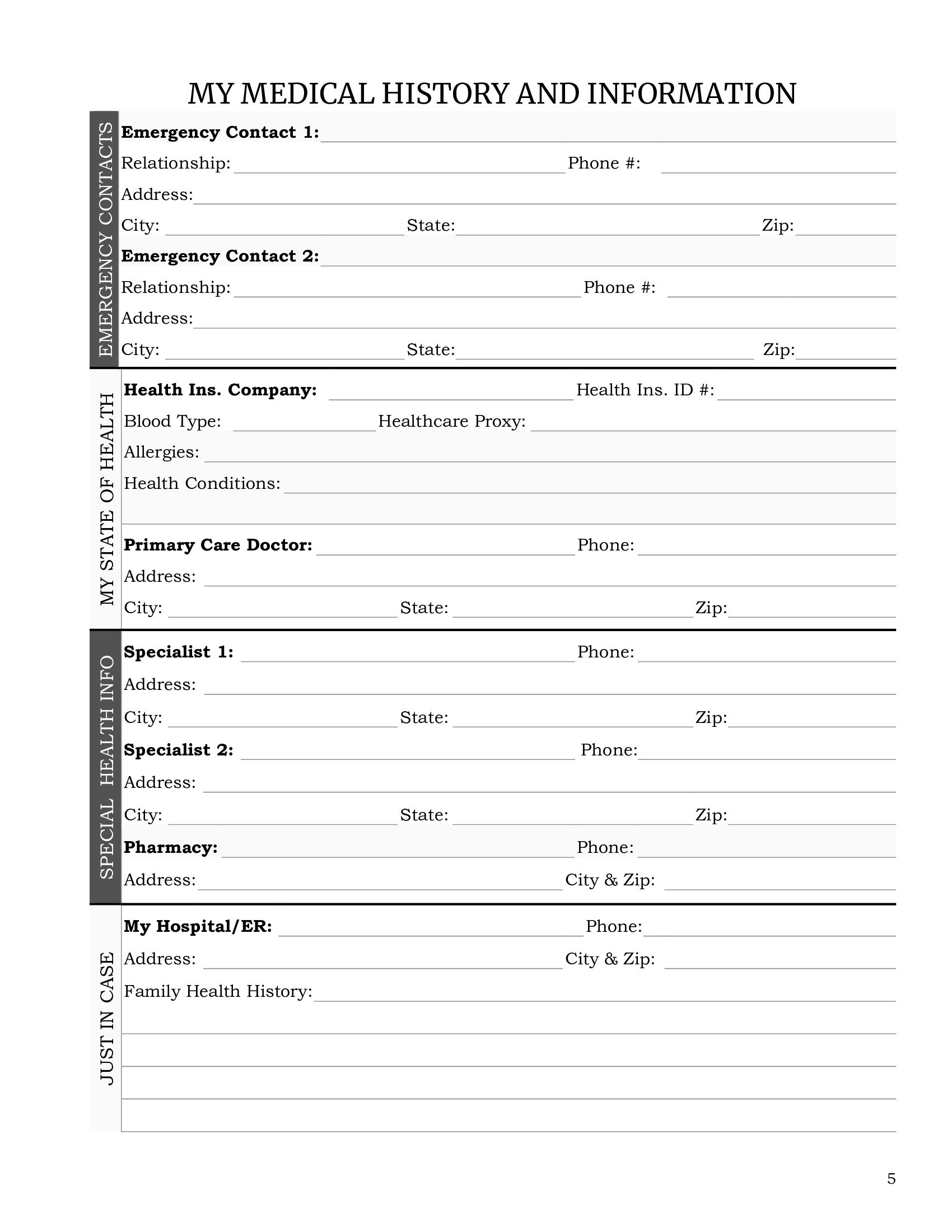 My Ultimate Escape Plan End-Of-Life Planner: To Haunt Your Loved Ones Less - Organized Checklists