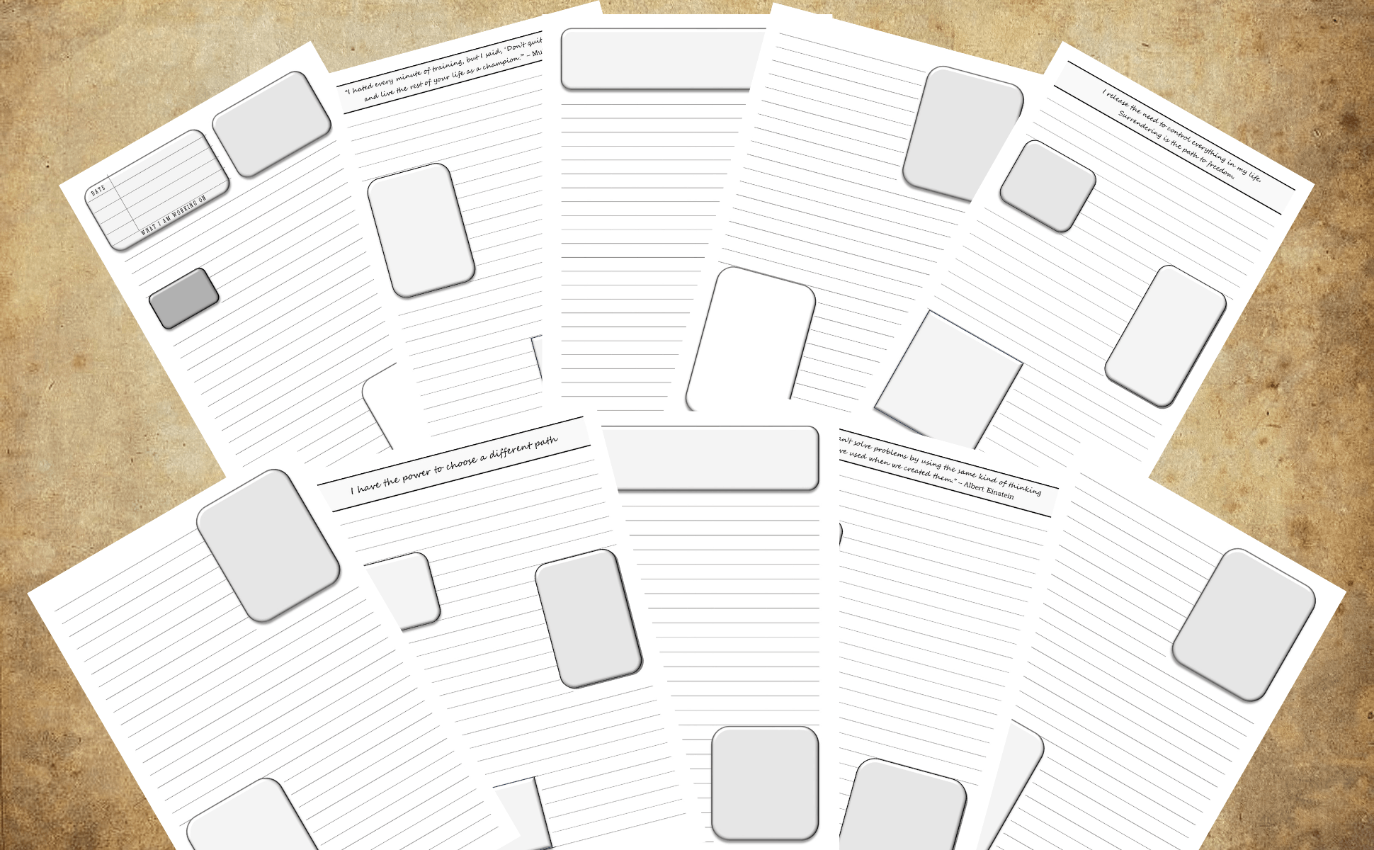 THE BRAIN DUMP SUPER NOTEBOOK: Where Chaos Meets Calm With Callout Boxes, Motivational Quotes & More