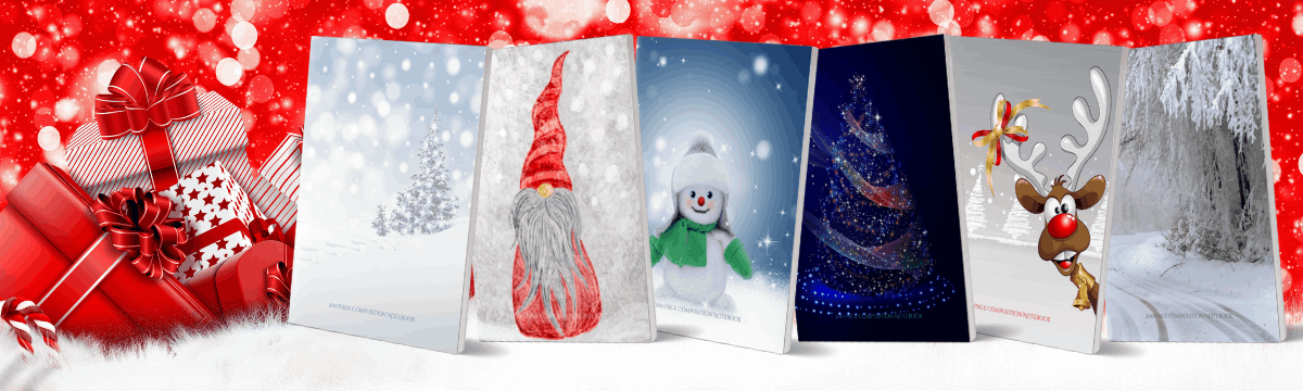 Designer Christmas Notebooks From Imaginate