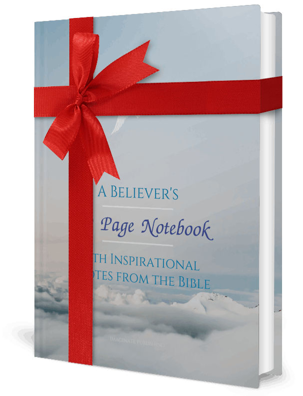 A Believer’s 200 Page Notebook With Inspirational Quotes From The Bible: A Keepsake Notebook For Christians