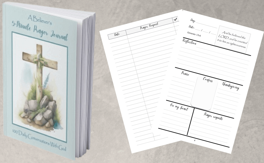 A Believer's 4-Month Bible Study Planner & Journal With Weekly Bible Verse: SOAP Bible Study Journal & Daily Scripture Tracker with quotes from the bible 