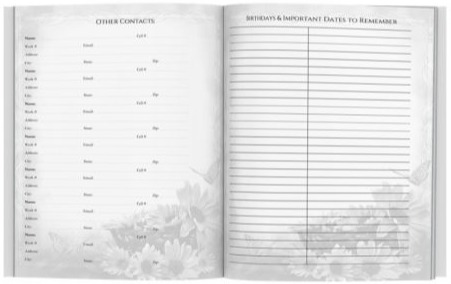 Sunflowers & Butterflies Undated Monthly & Weekly Planner: For The Busy Women. Great for day minding or journaling 