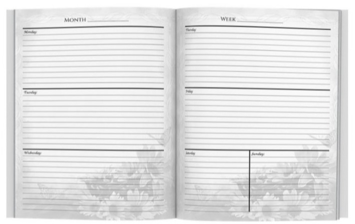 Sunflowers & Butterflies Undated Monthly & Weekly Planner: For The Busy Women. Great for day minding or journaling 